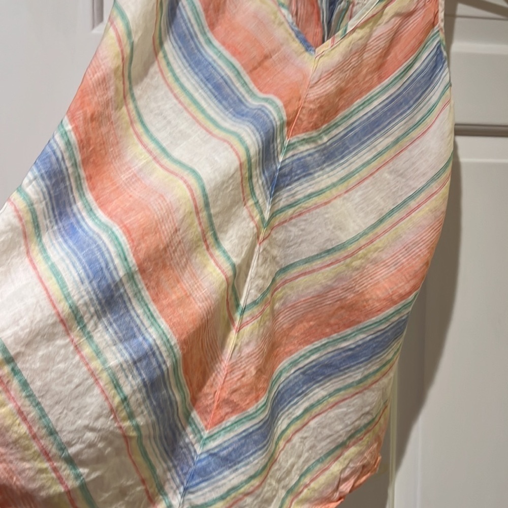 Gap striped linen/cotton tank - Picture 2 of 5